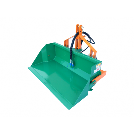 Prepravný box 120 cm s hydraulickým sklápačom