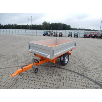 Vlečka s osvetlením premium ALU 1500 kg + sklápanie